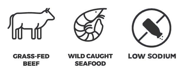 Your meals are made with whole and natural ingredients Your meals are made with natural ingredients.