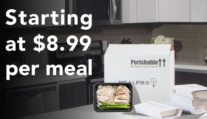 MealPro is an affordable meal delivery company The most affordable Meal Delivery Service