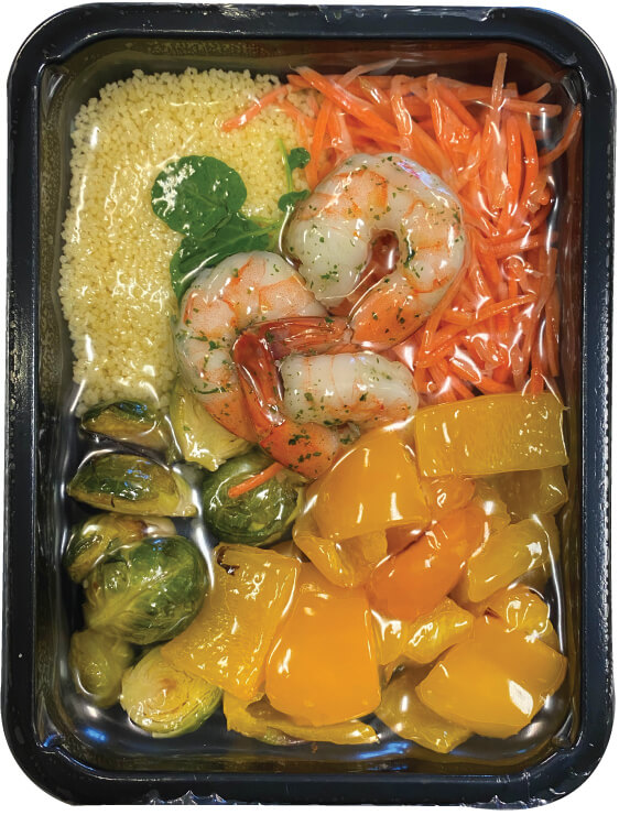 Picture of a healthy MealPro zone diet food item taken from a top view