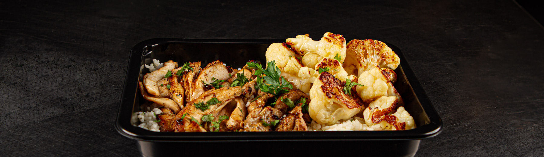 Picture of MealPro's healthy  zone diet meal delivery assortment. The food is made with fresh and natural ingredients