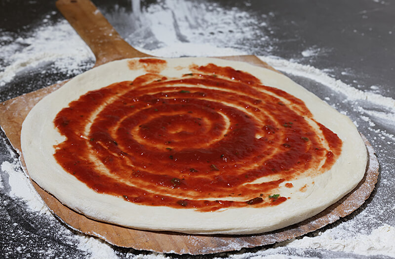 Pizza Sauced