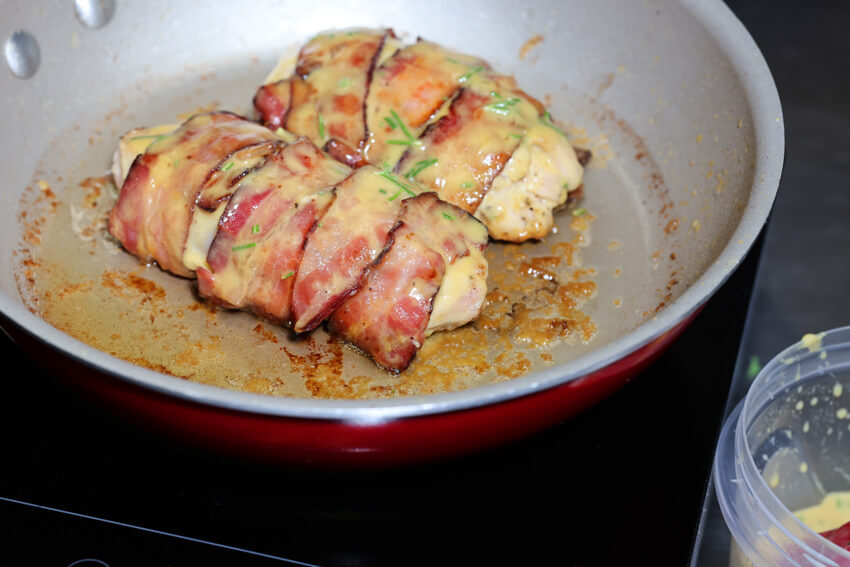 bacon wrapped chicken