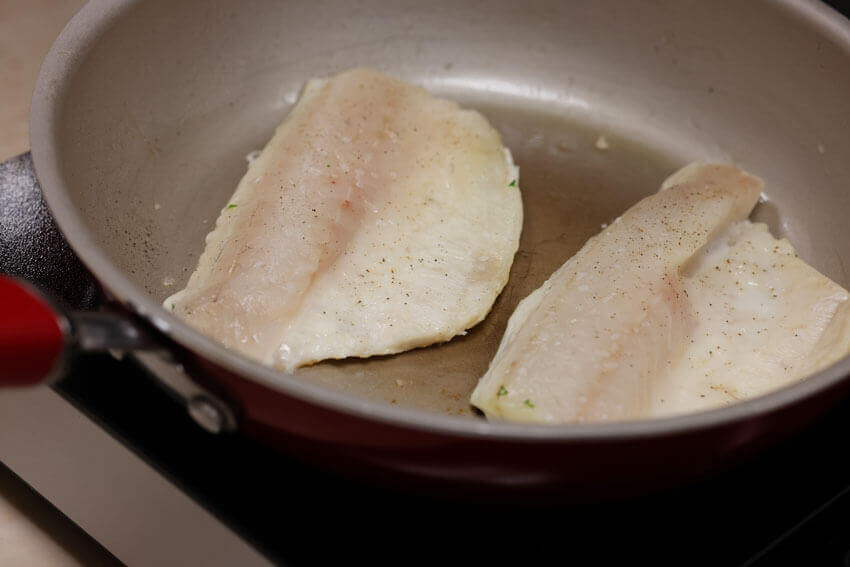 Pan Seared Branzino