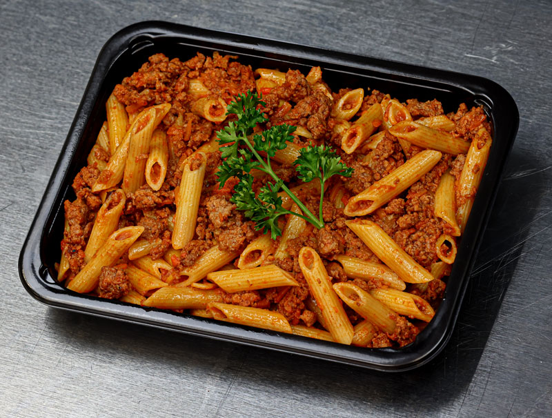 Mediterranean turkey bologonese meal