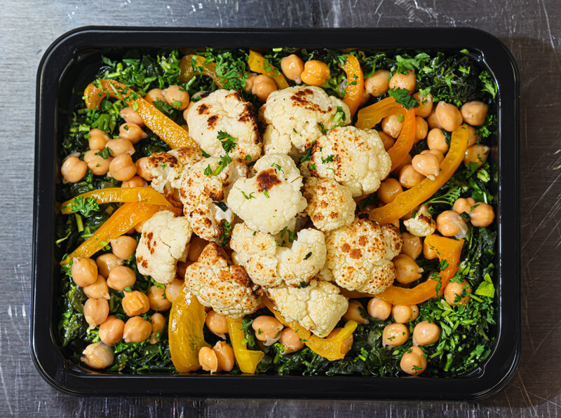 cauliflower beans meal