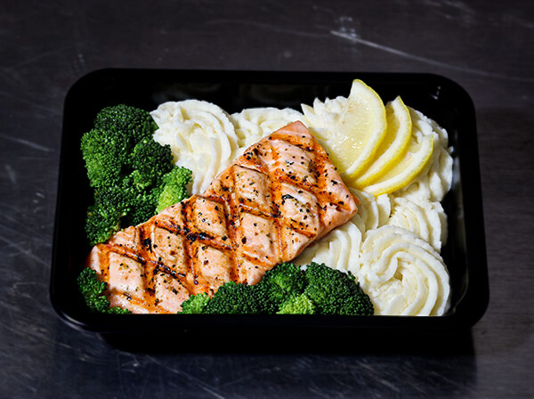 Salmon w Cauliflower Mash
