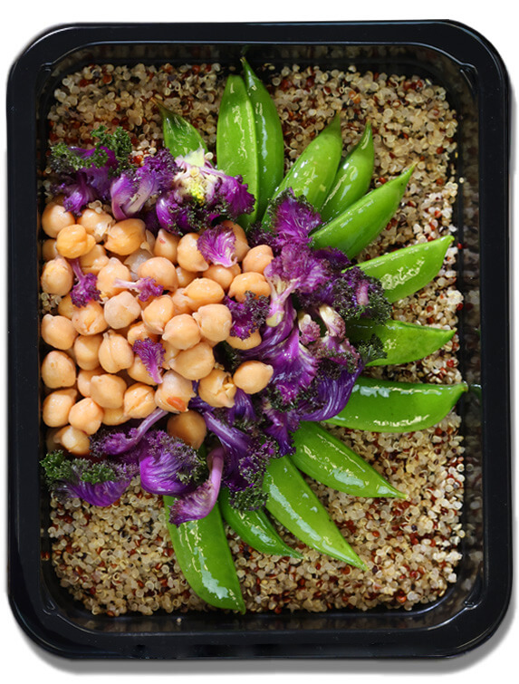Picture of a healthy mediterranean meal